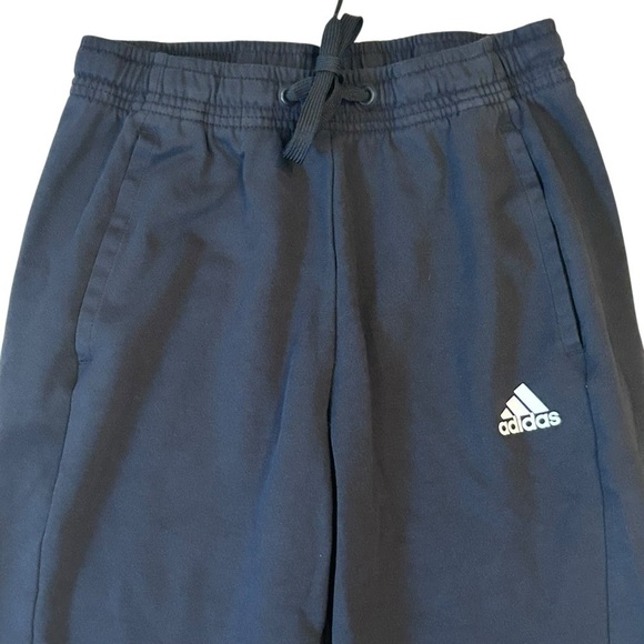Adidas Black Track Sweat Jogger Pants - Picture 2 of 5